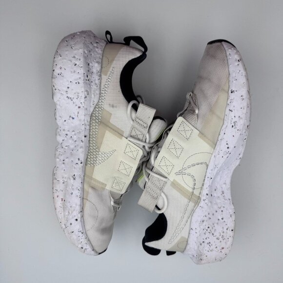 Nike Crater Impact SE Sneakers Men's 8.5 White DJ6308-100 Recycled Running Shoes - Picture 7 of 9